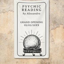 Vintage Crystal Ball Psychic Medium