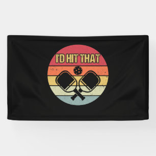 Lona Vintage Pickleball Player I'd Hit That Retro