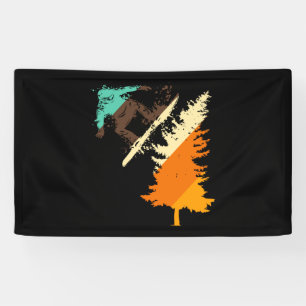 Lona Vintage Pine Snowboard Snowboarding Gift