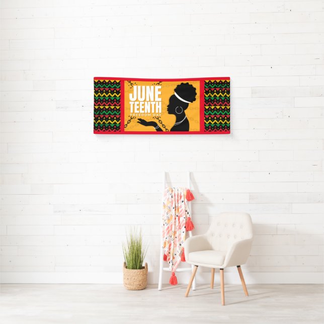 Lona Vinyl Banner Celebración del 19 de junio (In situ)