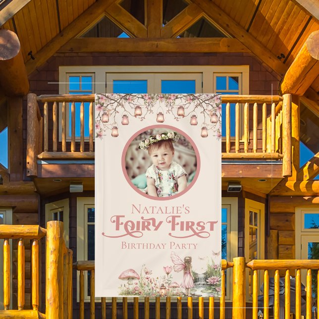 Lona Vinyl personalizado de la primera fiesta de cumple (Subido por el creador)