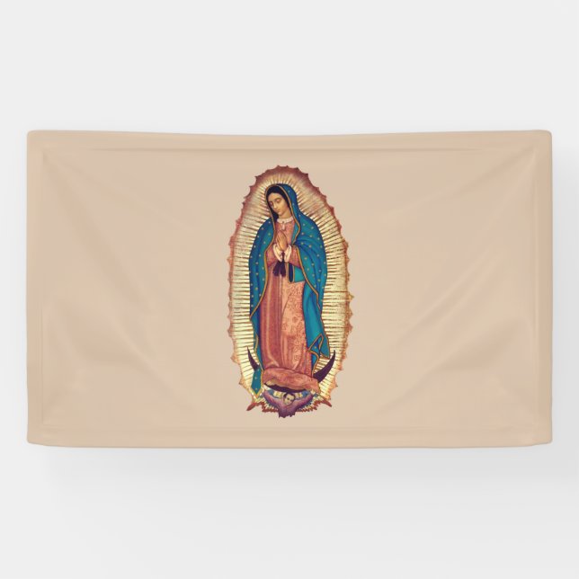 Lona Virgen de Guadalupe (Horizontal)