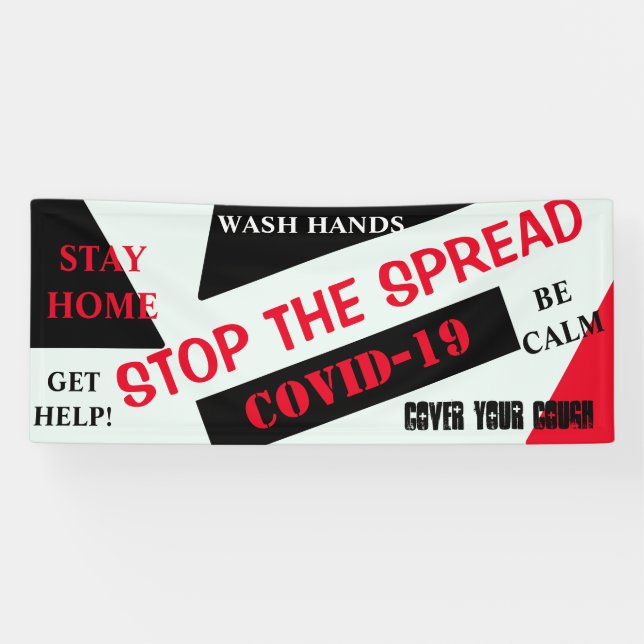 LONA VIRUS CORONA (Horizontal)