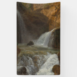 Lona Vista de las cascadas de Tivoli (por Bidauld)