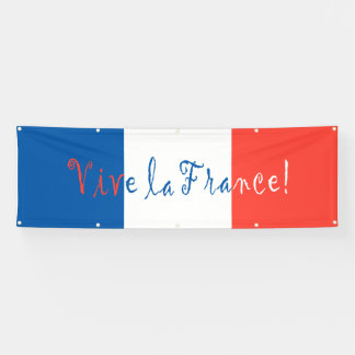 Lona Vive la bandera francesa