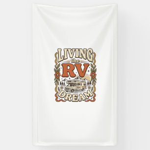 Lona Viviendo el sueño de la RV Diseño de camiseta de c
