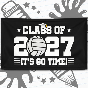 Lona Voleibol Graduación Hora de Ir Clase de Graduados