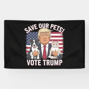 Lona Vota Trump Salva a Nuestros Animales Perros Gatos 