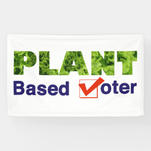 Lona Votante Basado En Plantas