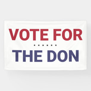 Lona Votar por el Don (Elecciones en Estados Unidos 202