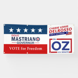 Lona Vote for Freedom with Mastriano, DelRosso & Dr. OZ