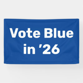 Lona Voto azul en 2026