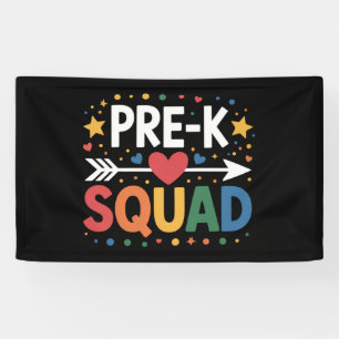Lona Vuelta al cole primer día de preescolar Pre-K 