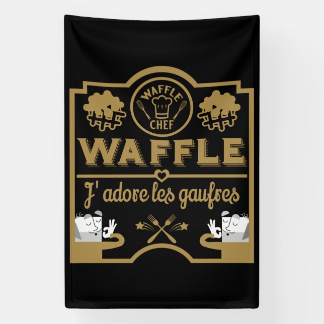 Lona Waffles de Francia (Vertical)