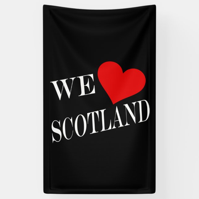 Lona We Heart Scotland wt (v) bnrcnt (Vertical)