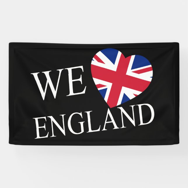 Lona We Heartflag England wt (h) bnrt (Horizontal)
