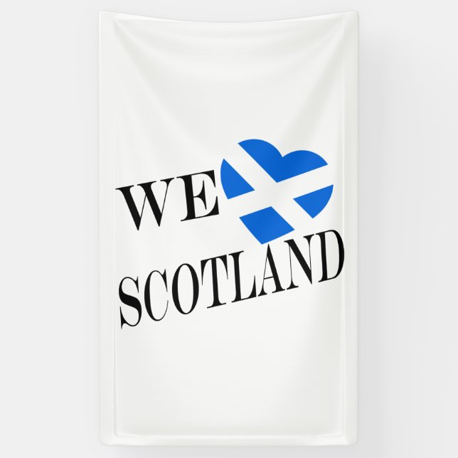 Lona We Heartflag Scotland bk (v) bnrcnt (Vertical)
