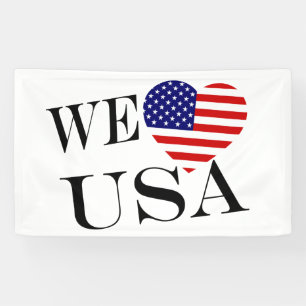 Lona We Heartflag USA bk (h) bnrt