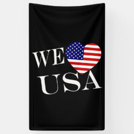 Lona We Heartflag USA wt (v) bnrcnt