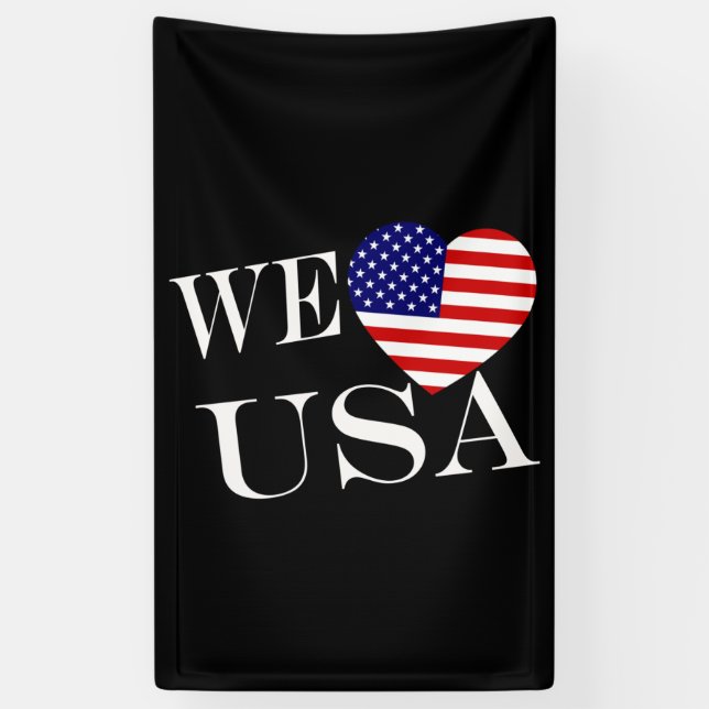 Lona We Heartflag USA wt (v) bnrcnt (Vertical)