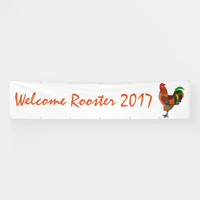 Lona Welcome Rooster 2017 (Horizontal)