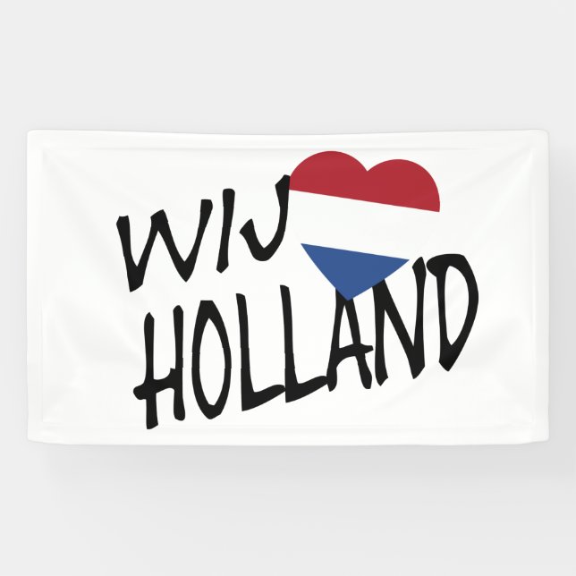 Lona Wij Heartflag Holland bk en wnrcnt (Horizontal)