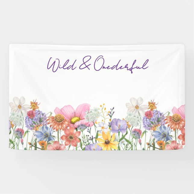 Lona Wild & One-derful Wild Flower Birthday (Horizontal)