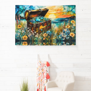 Lona Wildflower Garden Treasure Chest