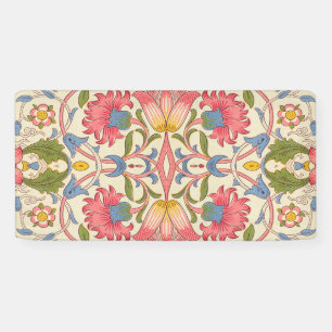 Lona William Morris Papel de flores florales adornado