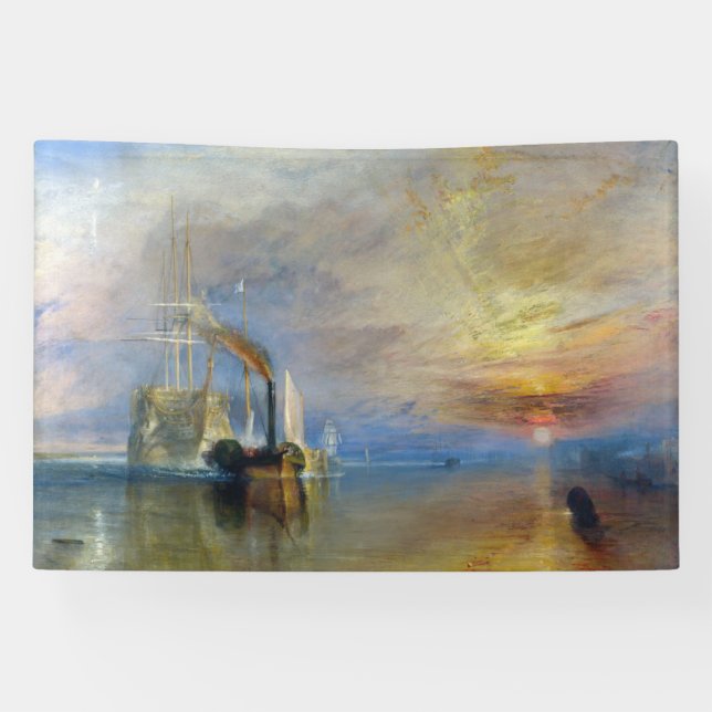 Lona William Turner - El Temeraire en lucha (Horizontal)