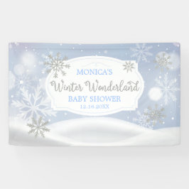 Lona Winter Wonderland Snoweflakes backdrop