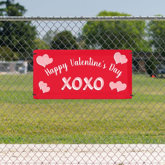 Lona XOXO personalizado día de San Valentín (in situ)