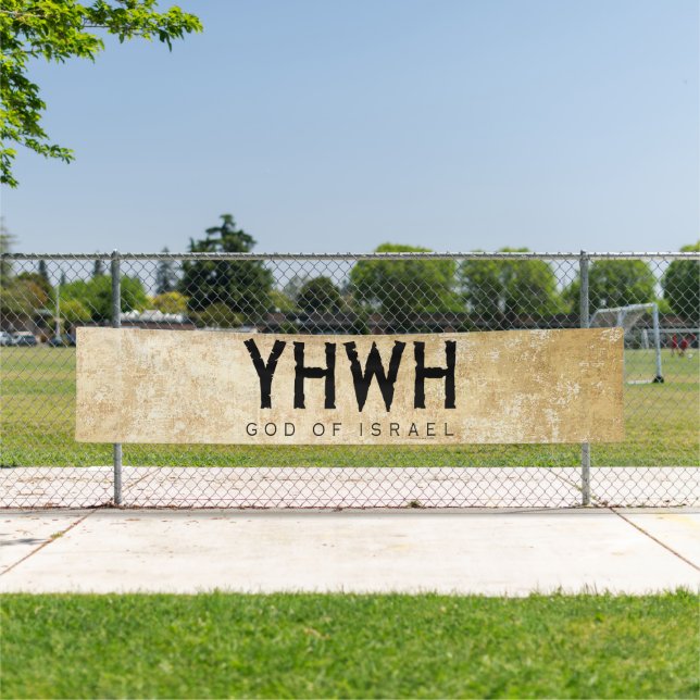 Lona YHWH (Yahweh, Jehová) Dios de Israel (In situ)