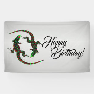 Lona Yin Yang Lizards Silver