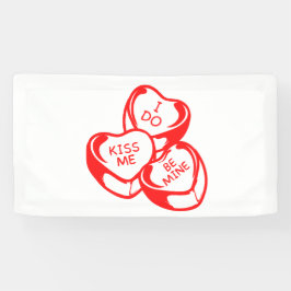 Lona Yo Beso Que Sea Mi El día de San Valentín 1.6x3 Vi