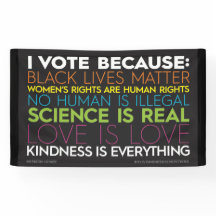 Yo Voto Porque... La bondad es todo banderín