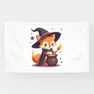 Lona Zorro de Brujas Cute - Tee animal mágico de Hallow