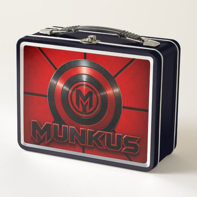 lonchera emblemática munkus/ lonchera escolar (Anverso)