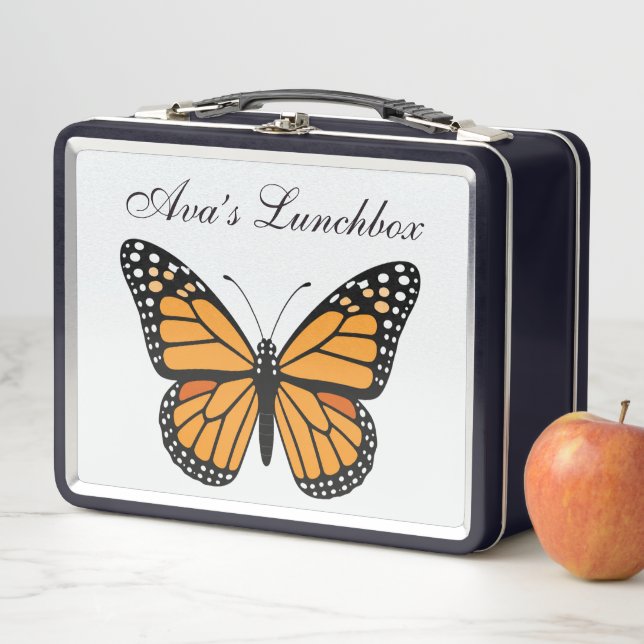 Lonchera personalizada de mariposa (In situ)