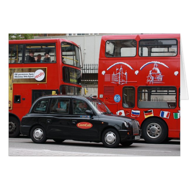 London Black Cab Taxi (Anverso (Horizontal))
