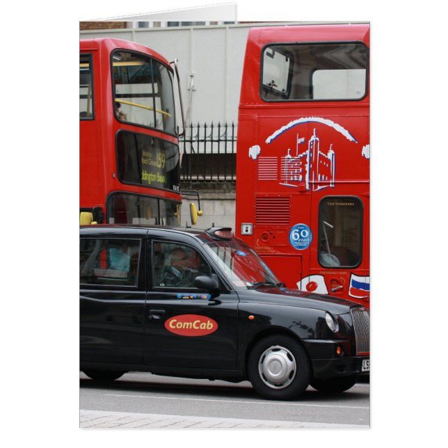 London Black Cab Taxi (Frente)