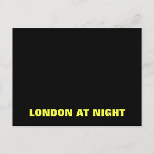 Londres en la postal de la noche