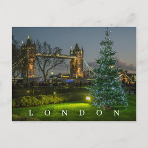 Londres en la postal de los Navidades