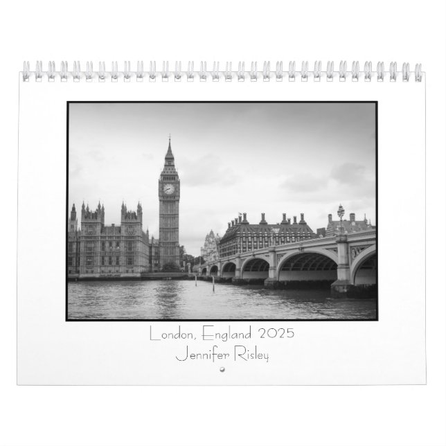 Londres, Inglaterra - Calendario 2025 (Tapa)