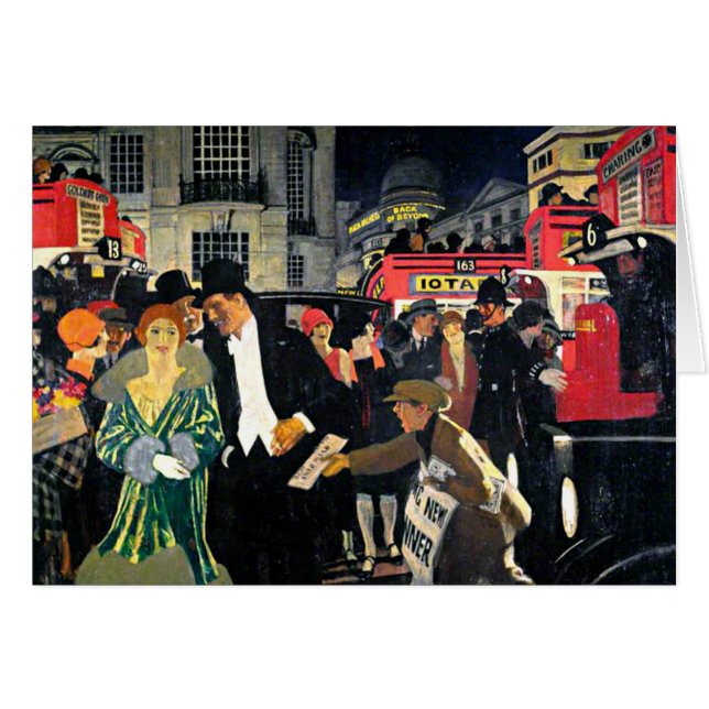 Londres, Piccadilly (Anverso (Horizontal))