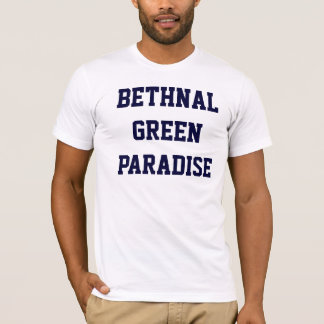 Londres que llama la camiseta - verde de Bethnal