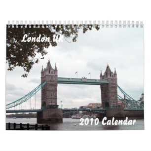 Londres Reino Unido, calendario 2010