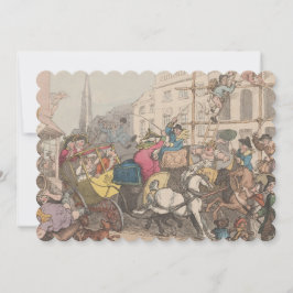 Londres - Tamaño plano de la invitación 12,7 cm x 