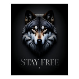 Lone Wolf Design - Poster libre
