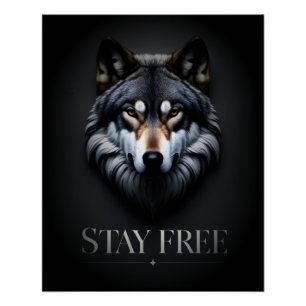 Lone Wolf Design - Poster libre